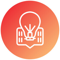 Obraz premium Vector Design Tips Icon Style