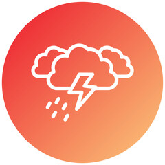 Vector Design Storm Icon Style