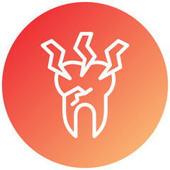 Toothache Icon Style