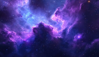 Cosmic Nebula Display