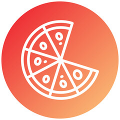 Pizza Icon Style