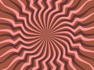 Vintage retro banner background. Colorful grunge wave wallpaper. Vector illustration. Twist party backround pattern.	
