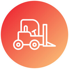 Forklift Icon Style