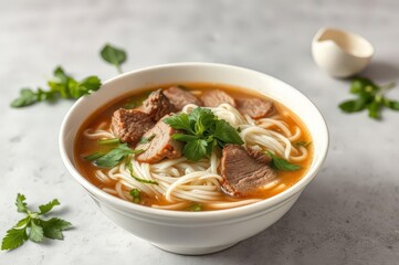 Delicious Vietnamese Pho Bowl