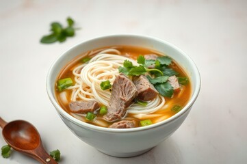 Vietnamese Pho Noodle Soup