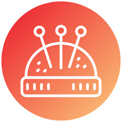 Pin Cushion Icon Style