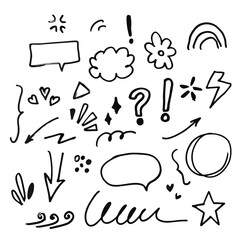 Handrawn Abstract doodle