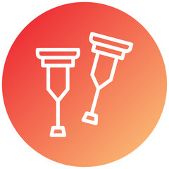 Crutch Icon Style