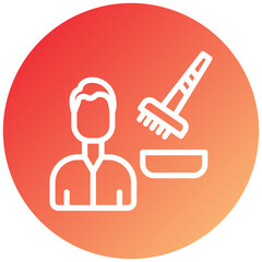 Hair Color Icon Style