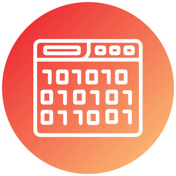 Hack Code Icon Style