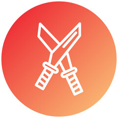 Farming Scissor Icon Style