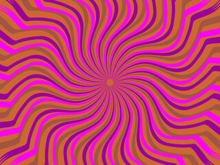 Vintage retro banner background. Colorful grunge wave wallpaper. Vector illustration. Twist party backround pattern.	
