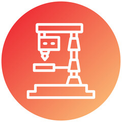 Automatic Drilling Icon Style