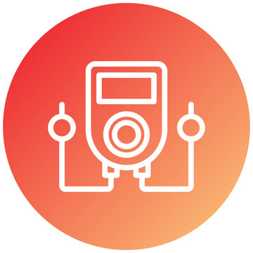 recommend clip art: Multimeter Icon Style