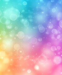 Obraz premium Abstract Background with Colorful Bokeh Effects
