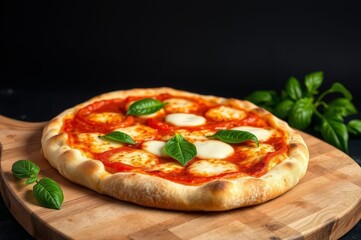 Delicious Italian Pizza Margherita