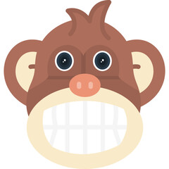 Smile Ape Icon