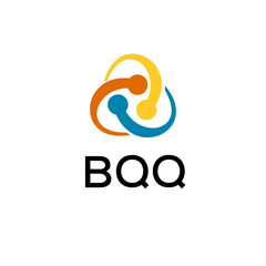 BQQ creative minimalist letter logo.