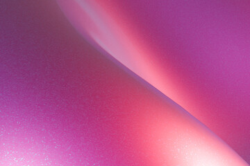 Abstract shiny wave pattern with pink and purple gradient background