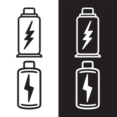 battery icon vector illustration