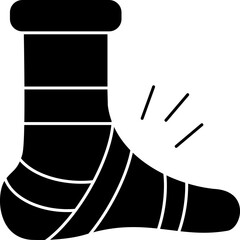 Injury Icon Vector Element