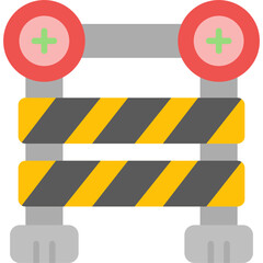 Barrier Icon Vector Element