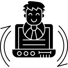Manager Icon Vector Element
