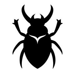 Beetle silhouette