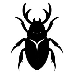 Beetle silhouette