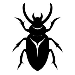 Beetle silhouette