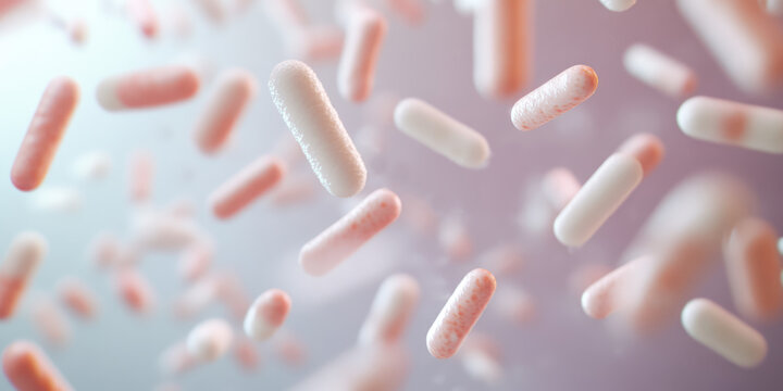 close up lactobacillus background