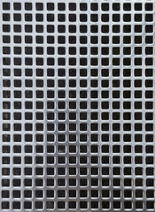 Abstract Pattern of Metallic Grid Surface