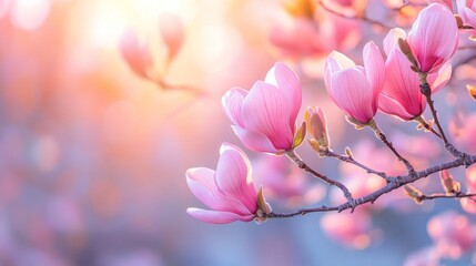 Obraz premium A stained glass window scene with abstract designs of bright flowers and leaves