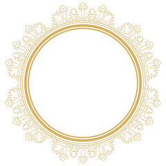 Vintage ornamental frame and border design.