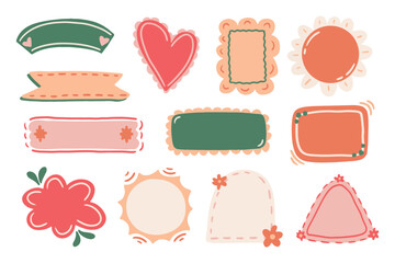 Cute and Illustrative Label Collection