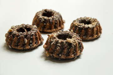Mini Chocolate Bundt Cakes	