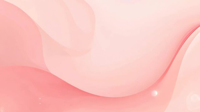 Soft Pink and Peach Gradient Background for Feminine Design - Animated Abstract Video