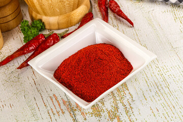 Spicy dry hot Chili powder