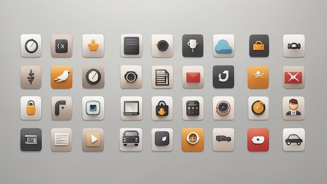 "Essential UX/UI Icons with Adjustable Stroke Widths"