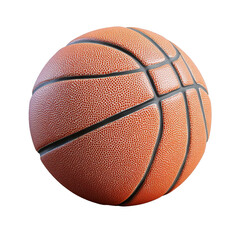 Fototapeta premium Basketball ball isolated on transparent background