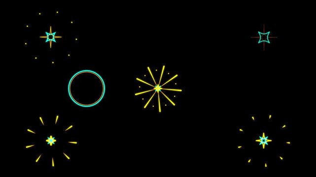 Smooth Circle Bursts and Line Animation