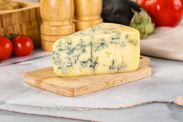 Dor blue cheese with mold