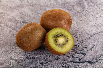 Sweet juicy Kiwi fruit slice