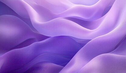 Obraz premium Soft, flowing, vibrant purple fabric drapes