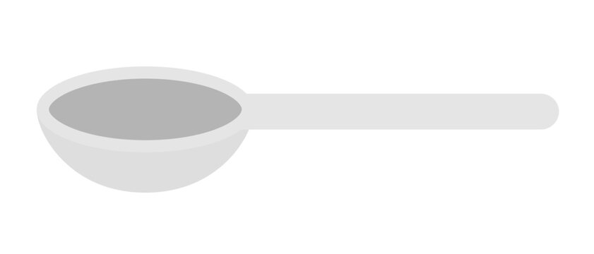 Flat design tablespoon icon. Vector.