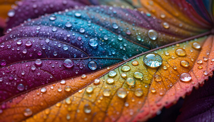 Obraz premium Vibrant Macro Photography of Nature's Trending Backgrounds Featuring Colorful Textures, Patterns, and Details for Stunning Visuals in Contemporary Design