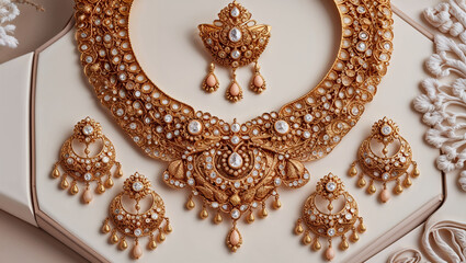 jewelry box with jewelry