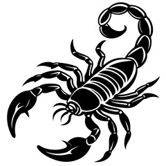 scorpion tattoo vector