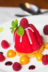 Gateau a la franboise