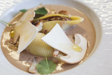 pates farcies aux champignons